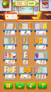 Grill Sort - Sortuj Jedzenie screenshot