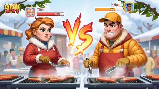 Grill Sort - Sortuj Jedzenie screenshot