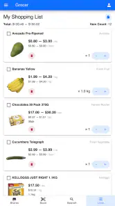 Grocer screenshot