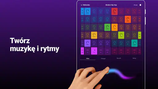 Groovepad: twórz muzykę i bity screenshot