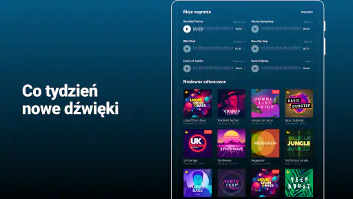 Groovepad: twórz muzykę i bity screenshot