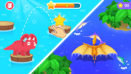 Gry Dinozaurów Dzieci screenshot