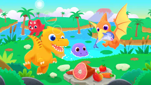 Gry Dinozaurów Dzieci screenshot