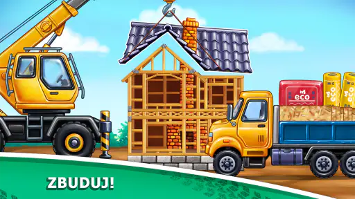 Gry dla dzieci - budowa domu screenshot