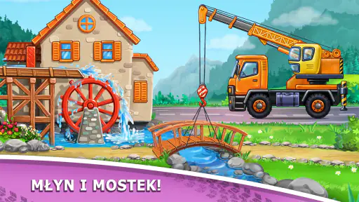 Gry dla dzieci - budowa domu screenshot