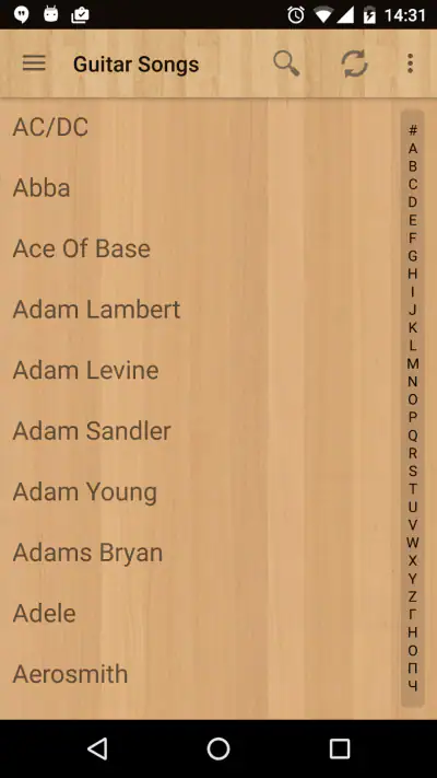 Guitar Songs Pro screenshot 1