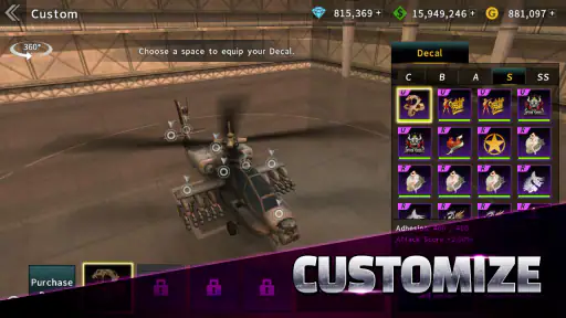 GUNSHIP BATTLE: Helicopter 3D screenshot