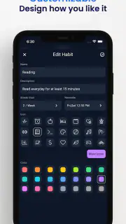 Habit Tracker - HabitKit screenshot 3