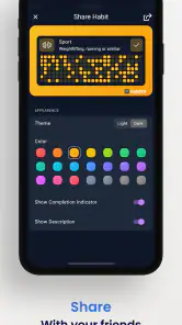 Habit Tracker - HabitKit screenshot