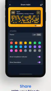 Habit Tracker - HabitKit screenshot 4