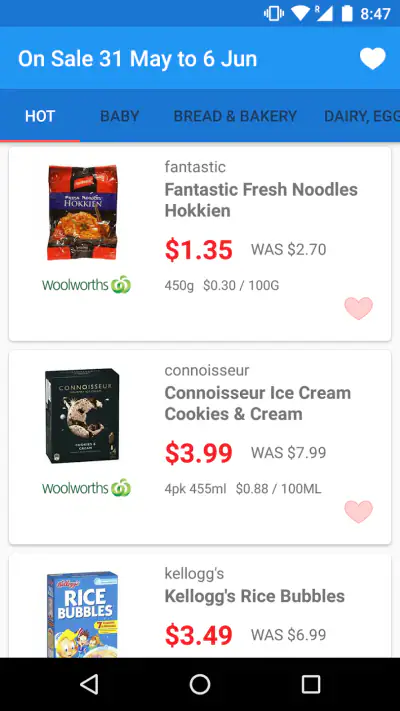 🔥Half Price: Coles, Woolworth screenshot 1