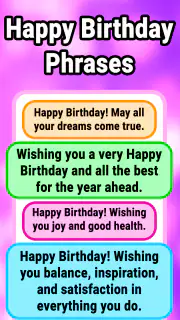 Happy Birthday Wishes screenshot 3
