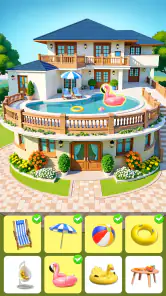 Happy Merge Estate screenshot