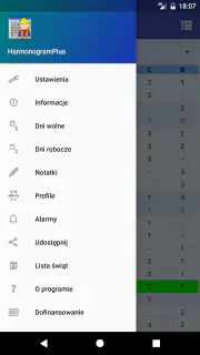 HarmonogramPlus screenshot 2