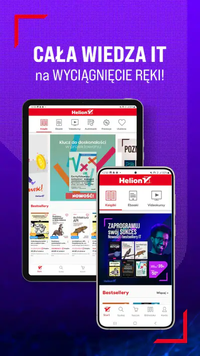 Helion- książki i kursy dla IT screenshot 1