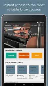 Henle Library – Urtext scores screenshot