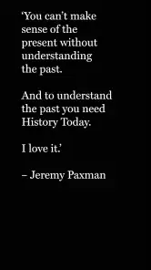 History Today Magazine screenshot