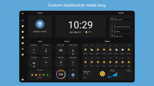 HomeHabit - Smart Home Panel screenshot