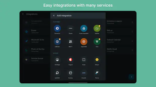 HomeHabit - Smart Home Panel screenshot