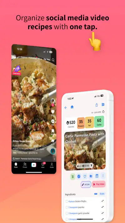 Honeydew: Recipe Manager screenshot 1