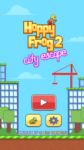 Hoppy Frog 2 - City Escape screenshot 1