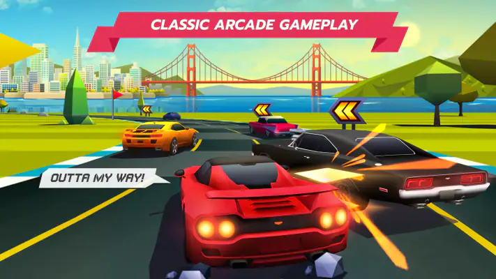 Horizon Chase – Arcade Racing screenshot 1