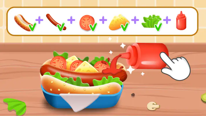 Hot Dog - Gra w Gotowanie 2-5 screenshot 1