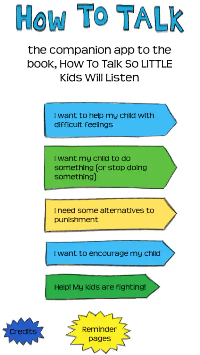 HOW TO TALK: Parenting Tips screenshot 1