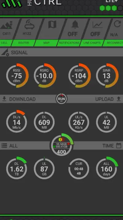 huaCtrl PRO do routerów Huawei screenshot 1