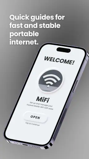 Huawei Hilink Mobile Wifi Hint screenshot 1