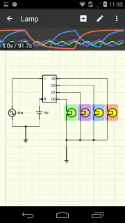 iCircuit Electronics Simulator screenshot 4