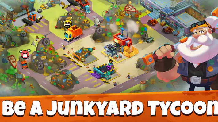 Idle Junkyard Tycoon: Be Rich! screenshot 1