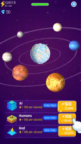 Idle World - Build The Planet screenshot