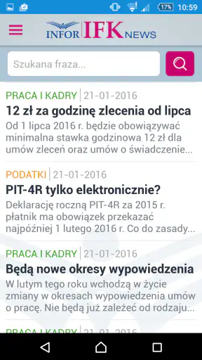 IFK News screenshot 1