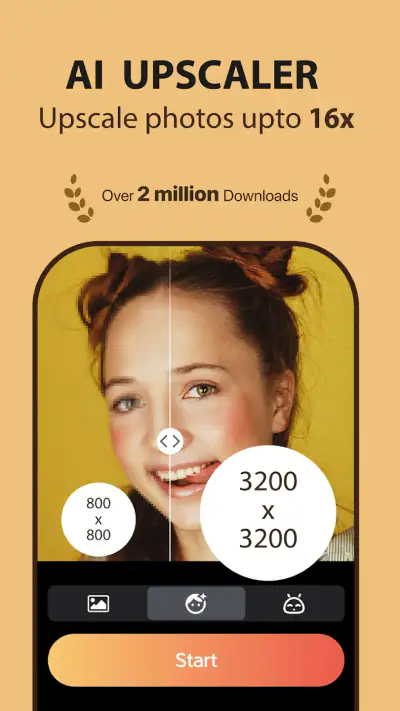 Image Upscaler AI - Nero Lens screenshot 1