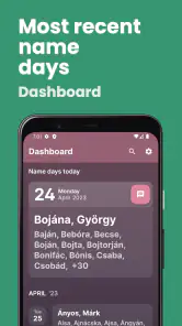 Imieniny - Kalendarz Świąt screenshot