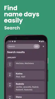 Imieniny - Kalendarz Świąt screenshot 4