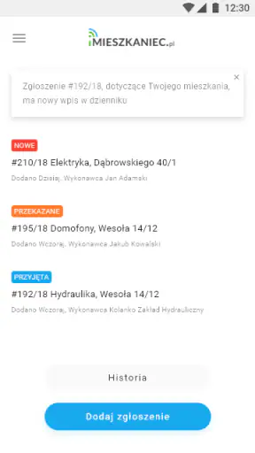 iMieszkaniec.pl screenshot 1