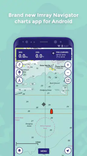 Imray Navigator screenshot 1