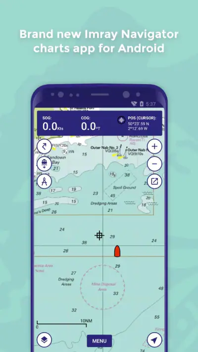 Imray Navigator screenshot 1