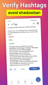 in Tags - Generator hashtagów screenshot
