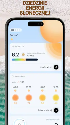 Indeks UV - Widget Tan screenshot 1