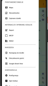 InfoDziałka - granice działki screenshot