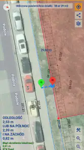 InfoDziałka - granice działki screenshot