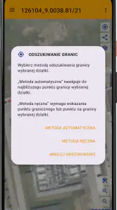 InfoDziałka - granice działki screenshot