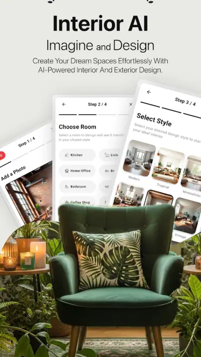 Interior AI - AI Home Design screenshot 1
