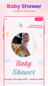 Invitation Maker Card Design screenshot