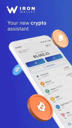 IronWallet: portfel krypto screenshot 1