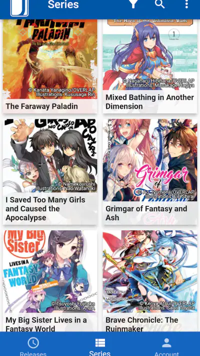 J-Novel Club screenshot 1