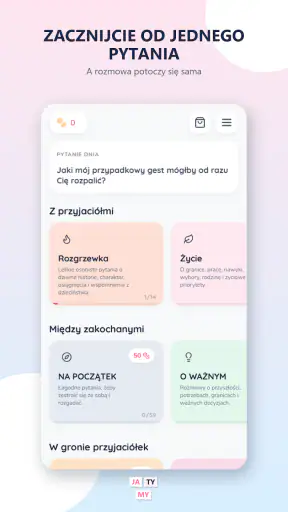 JA TY MY: Gra do rozmów screenshot 1